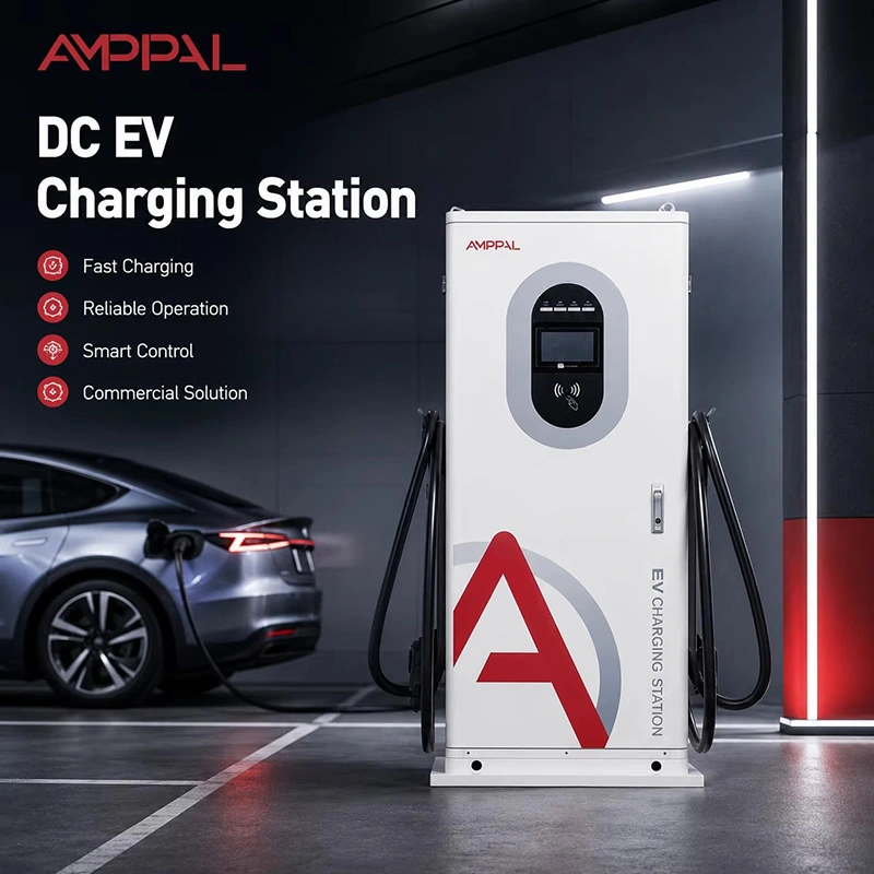Қоғамдық тұраққа арналған 40 кВт коммерциялық біріктірілген DC EV зарядтау станциясы